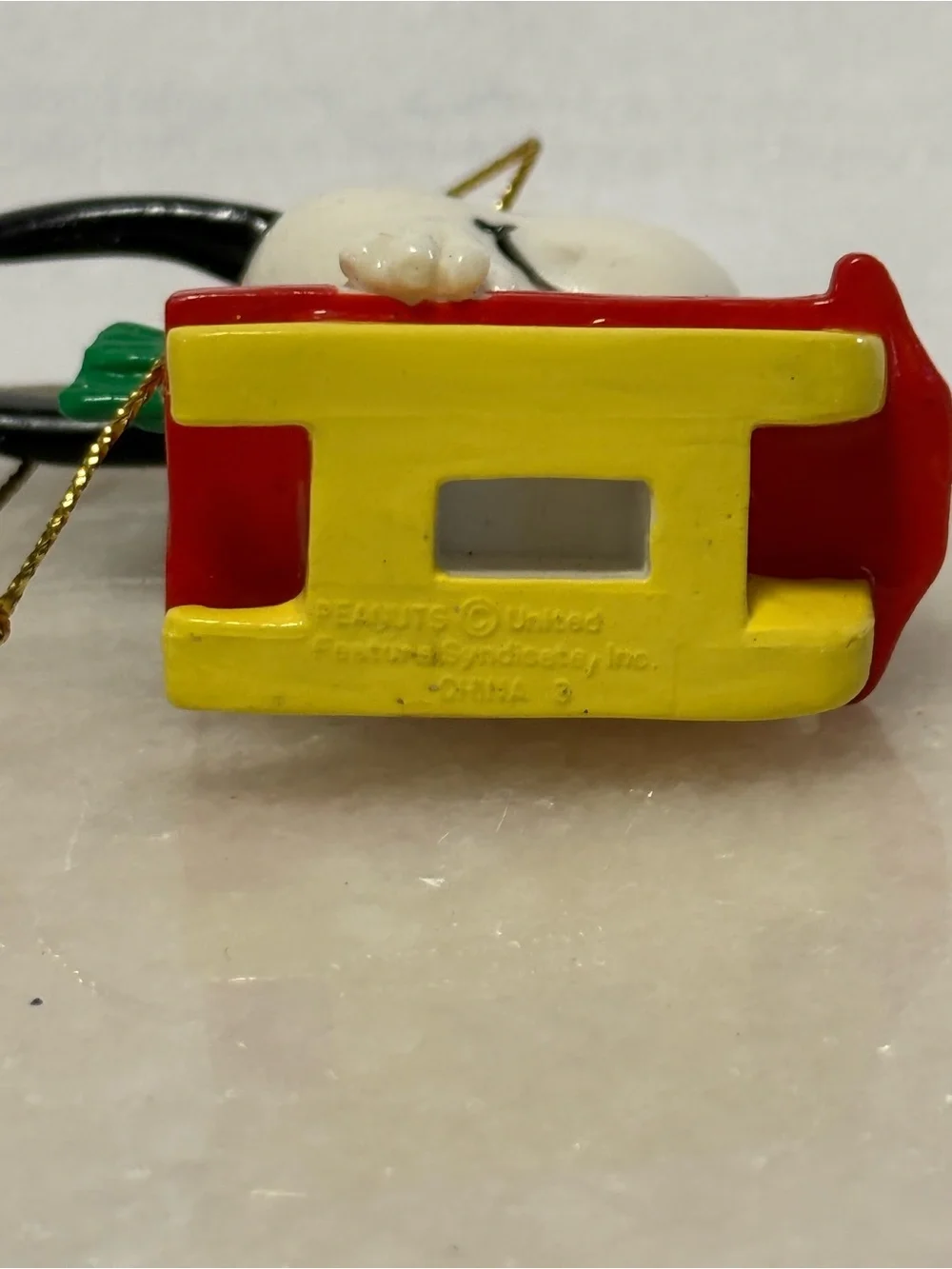 Peanuts Snoopy Ornament with Sled